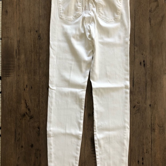 J Brand | White Skinny Leg Denim Jeans D - Picture 6 of 8